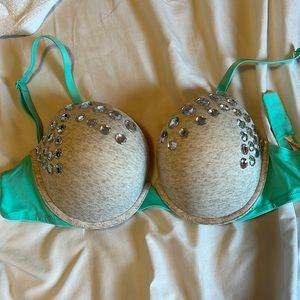 Bedazzled rave bra